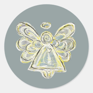 Stickers Guardian Argent Blanc Angel Custom Decal