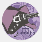 Stickers Guitare électrique (Devant)