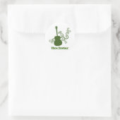 Stickers Guitare Rockstar, Vert (Sac)