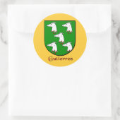 Stickers Gutierrez Family Shield (Sac)