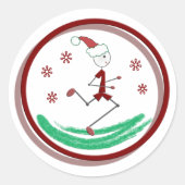 Stickers Guy Runner Holiday (Devant)