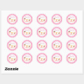 Stickers Gymastique Pink Party (Feuille)