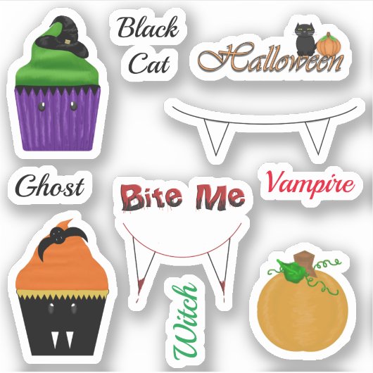 Stickers Halloween (Devant)