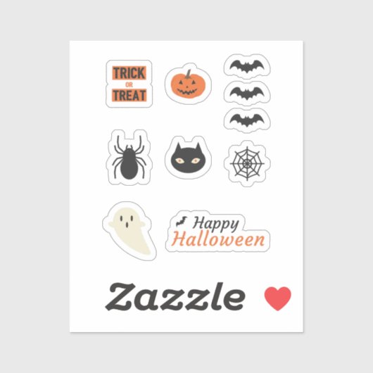 Stickers Halloween (Feuille)