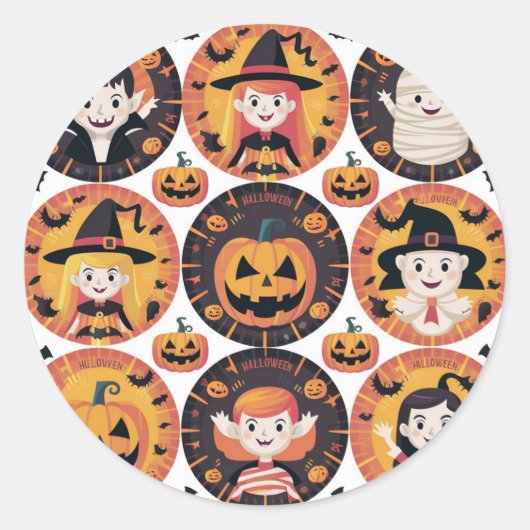 Stickers Halloween (Devant)