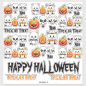 Stickers Halloween (Feuille)