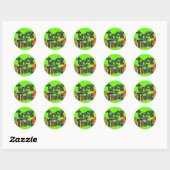 Stickers Halloween à donner et à échanger! (Feuille)