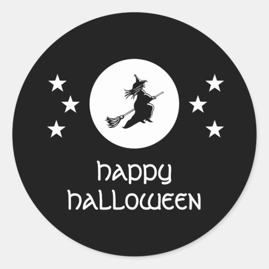 Stickers Halloween à la bouche, noir (Devant)