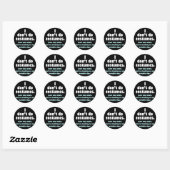Stickers Halloween anti-costume (Feuille)