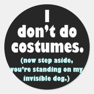 Stickers Halloween anti-costume