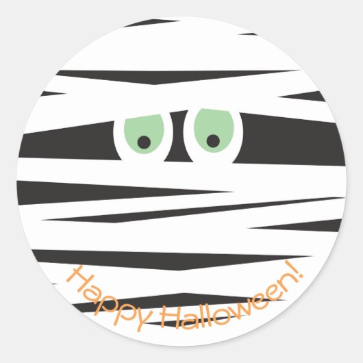 Stickers Halloween avec design maman (Devant)