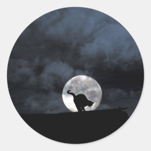 Stickers Halloween Chat Noir