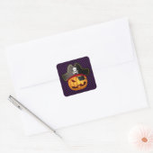 Stickers Halloween-Citrouille pirate (Enveloppe)