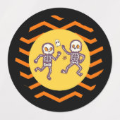 Stickers Halloween Collection colorée tendance (Design 2)