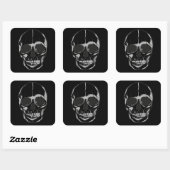 Stickers Halloween-Crâne (Feuille)