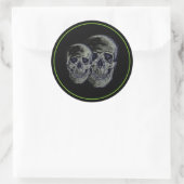 Stickers Halloween-Crânes (Sac)