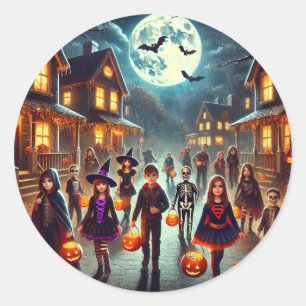 Stickers Halloween Day Party