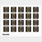 Stickers Halloween de brasserie (Feuille)