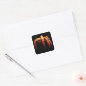 Stickers Halloween effrayant Stickers Gory Zombie (Enveloppe)