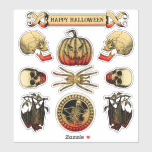 Stickers Halloween éffrayants