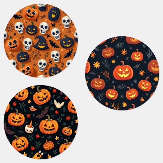 Stickers Halloween éffrayants - Parfait pour le Dé (Groupe)