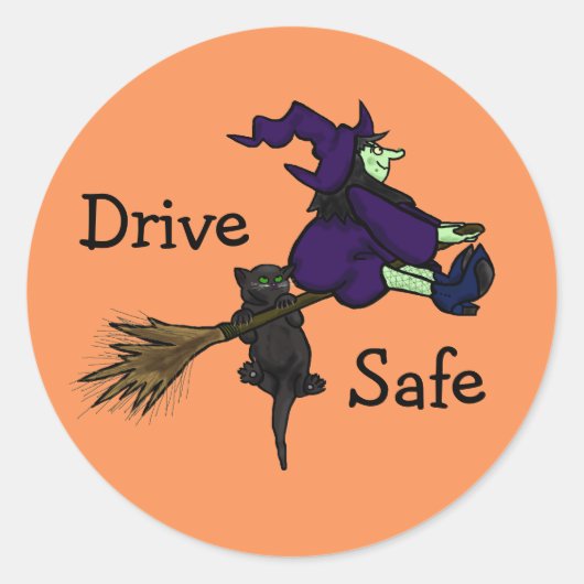 Stickers Halloween en toute sécurité (Customisez-l (Devant)