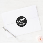 Stickers Halloween Fantôme, Noir (Enveloppe)