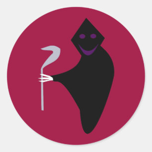 Stickers Halloween faucheuse