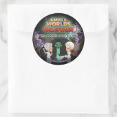Stickers Halloween Frankenstein Small Worlds (Sac)