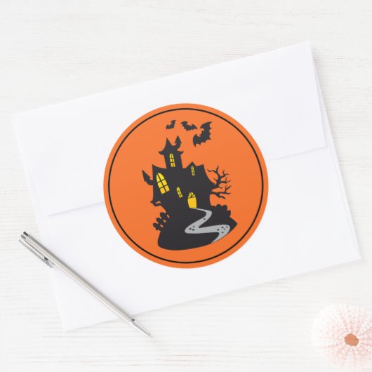 Stickers Halloween Haunted House (Enveloppe)