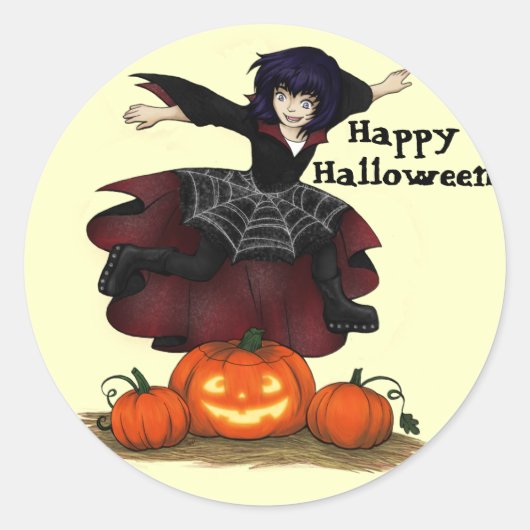 Stickers Halloween Hazel (Devant)