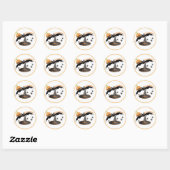Stickers Halloween heureux (Feuille)