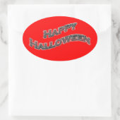 Stickers Halloween heureux (Sac)