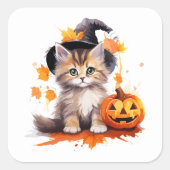Stickers Halloween Kitten (Devant)