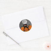 Stickers Halloween Kitty éffrayant (Enveloppe)