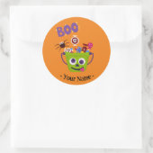 Stickers Halloween "Monstre de bonbons en formatio (Sac)