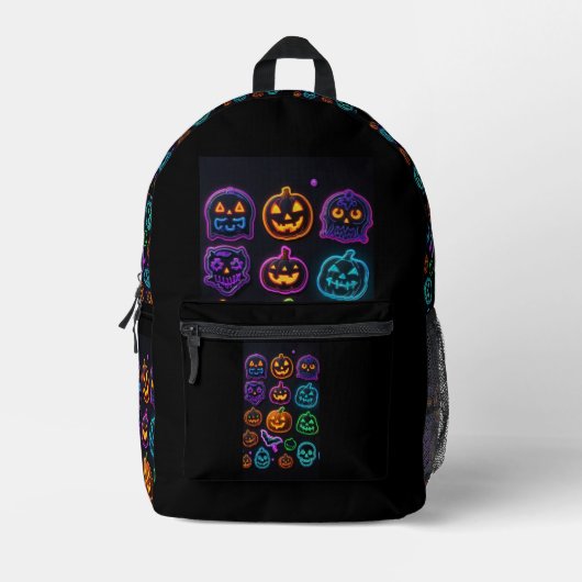Stickers Halloween sac à dos pour enfants - Retour (Recto)