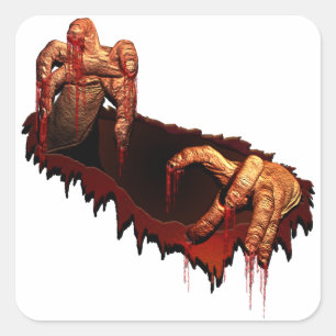 Stickers Halloween Stickers Zombie Personnalisé