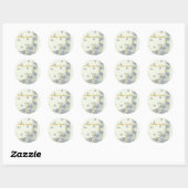 Stickers Hanky vintage (Feuille)