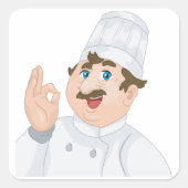 Stickers Happy Chef (Devant)