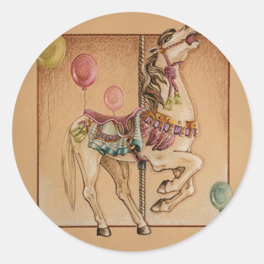 Stickers - Happy Horse Carousel (Devant)
