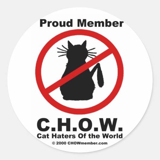 Stickers Haters Du Monde Chat (Devant)