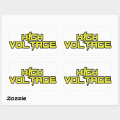 Stickers haute tension (Feuille)