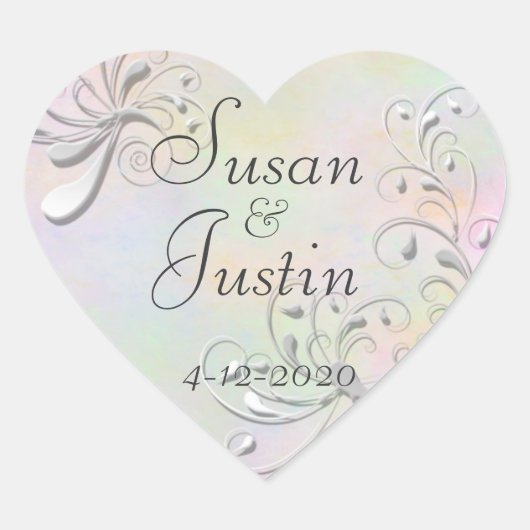 Stickers Heart Spring Rhapsody (Devant)