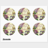 Stickers Heliotrope Savon (Feuille)