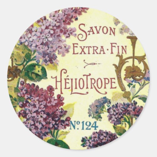 Stickers Heliotrope Savon (Devant)