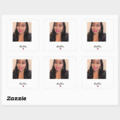 Stickers Hello Ahsek Novel (Feuille)