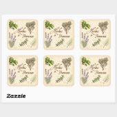 Stickers Herbes de Provence (Feuille)