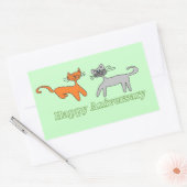 stickers heureux anniversaire Kitty (Enveloppe)