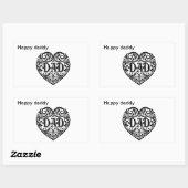 Stickers heureux papa (Feuille)